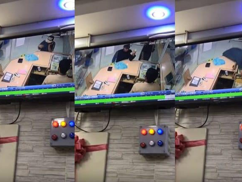 اضغط لمشاهدة الفيديو: حيلة جديدة لسرقة المقال من المطاعم السعودية